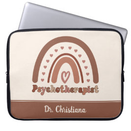 Capa Para Notebook Psicoterapeuta Personalizado do Arco-Íris
