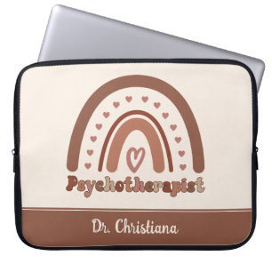 Capa Para Notebook Psicoterapeuta Personalizado do Arco-Íris