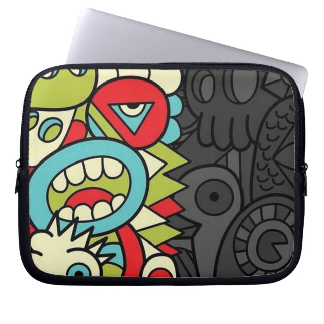Capa Para Notebook Psychedelic Patterns (Frente)