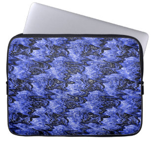 Capa Para Notebook Pudles brilhantes abstrato preto preto-branco-relu