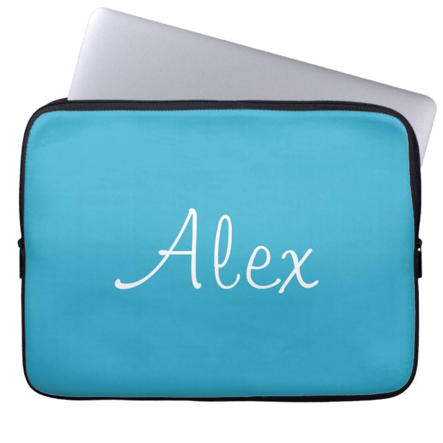 Capa Para Notebook Puerto Madero Alluring Aqua (Frente)
