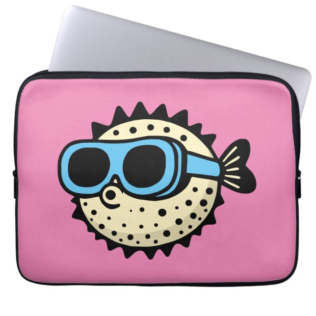 Capa Para Notebook Pufferfish (Frente)