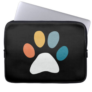 Capa Para Notebook Pug Dog Paw Imprime Pata Animal Cão Pet Cat Animo