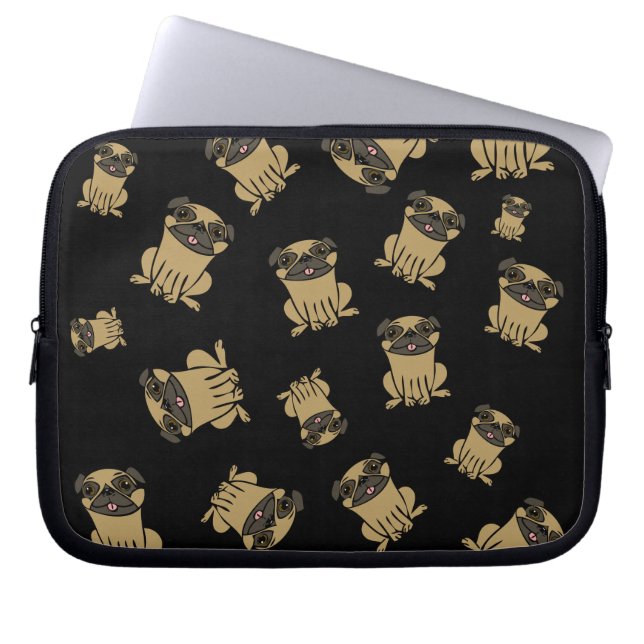 Capa Para Notebook Pugs! (Frente)