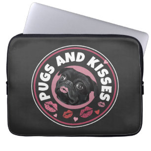 Capa Para Notebook Pugs E Beijos Arte Pug Lovers