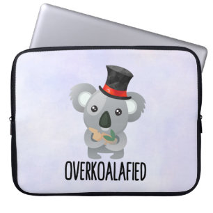 Capa Para Notebook Pun Cute Koala Superkoalaficado