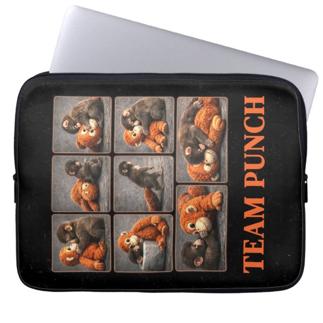 Capa Para Notebook Punho de Macaco Bebê (Frente)