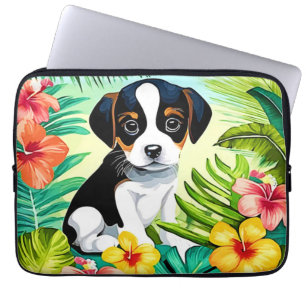 Capa Para Notebook Pup Bonito no Paraíso