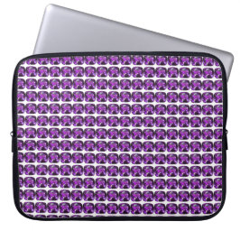Capa Para Notebook Púrpura de Gemstone de Tanzanite