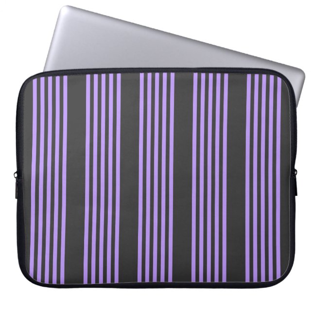 Capa Para Notebook Púrpura e carvão cinco estilos (Frente)