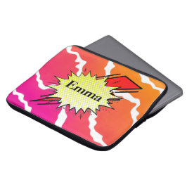 Capa Para Notebook Quadrinhos de cor da bolha retrorreflectora