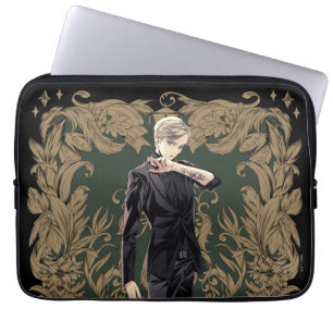 Capa Para Notebook Quadro Ornado Anime Draco Malfoy