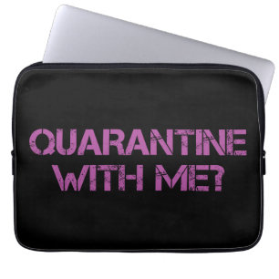 Capa Para Notebook Quarentena Comigo?