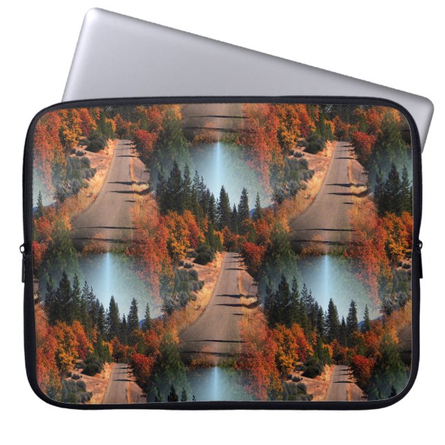 Capa Para Notebook Que estrada eu tomo?. (Frente)