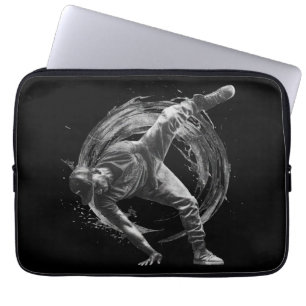Capa Para Notebook Quebrar Estilo Urbano Movimento Monocromático