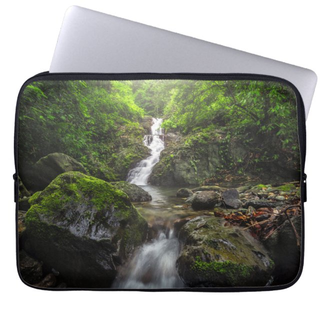 Capa Para Notebook Quedas | Parque Nacional de Montanha de Phayao (Frente)
