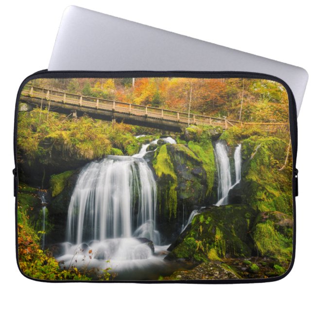 Capa Para Notebook Quedas | Triberg Waterfall, Alemanha (Frente)