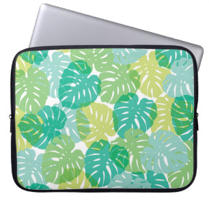 Capa Para Notebook Queijo exótico: Monstera tropical