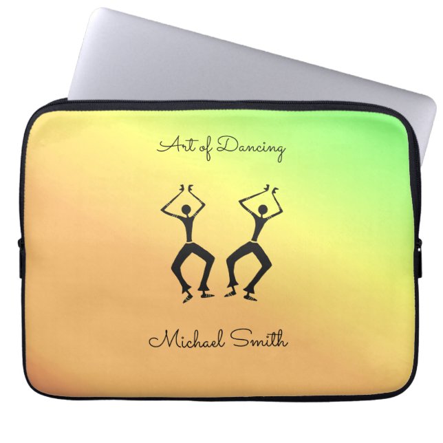 Capa Para Notebook Quênia, Arte Africana, Dançarinos Incríveis (Frente)