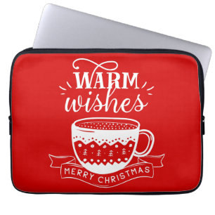 Capa Para Notebook Quente quente taça Café Cacau Branco