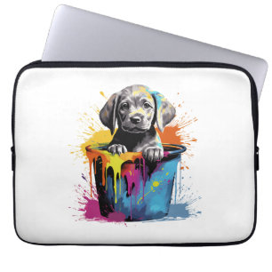 Capa Para Notebook Raça de Cachorro Labrador para Amantes Labradores