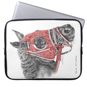 Capa Para Notebook Race Horse Portrait Silks