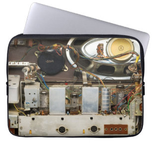 Capa Para Notebook Rádio do tubo de vídeo retrô