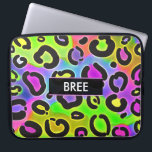 Capa Para Notebook Rainbow Cheetah Lepard Bolsa de laptop Case<br><div class="desc">Caso de Bolsa de laptop do Rainbow Cheetah Leopard.</div>