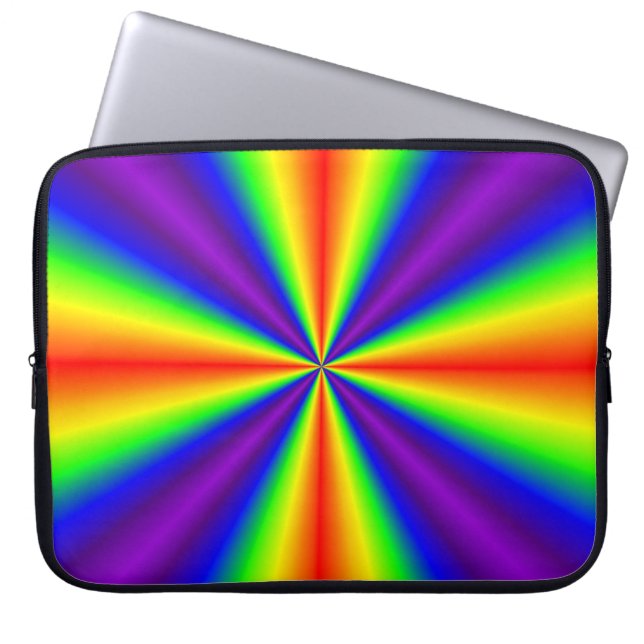 Capa Para Notebook Rainbow Cross (Frente)