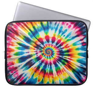 Capa Para Notebook Rainbow Spiral Tie-Dye