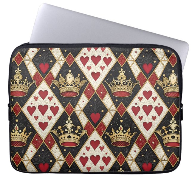 Capa Para Notebook Rainha de Copas (Frente)