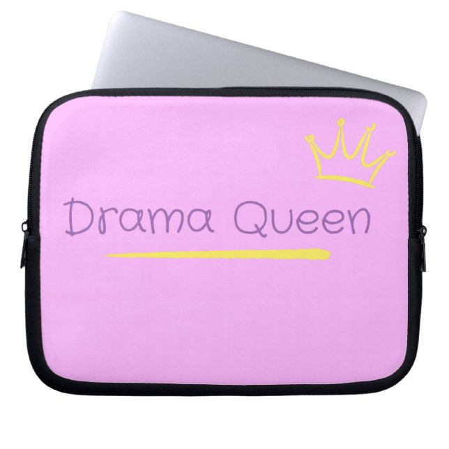 Capa Para Notebook Rainha do Drama (Frente)