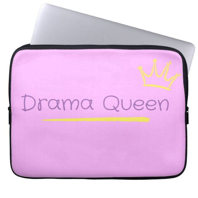 Capa Para Notebook Rainha do Drama (Frente)