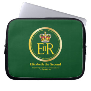 Capa Para Notebook Rainha Elizabeth II reinante