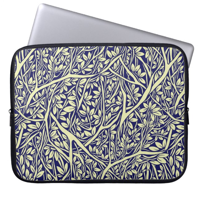 Capa Para Notebook Ramais de árvores entretecidas de forma artificial (Frente)