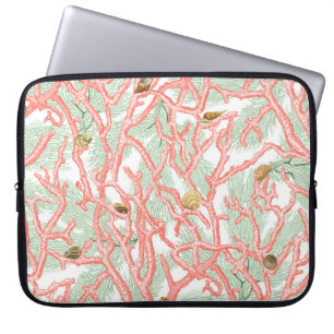 Capa Para Notebook Ramos de Coral Náutico