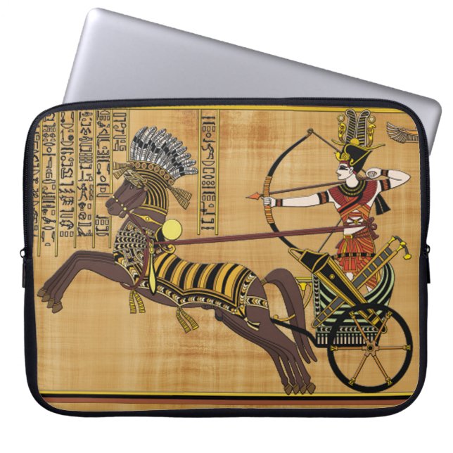 Capa Para Notebook Ramsés II Batalha de Kadesh Anciã Arte no Egito (Frente)