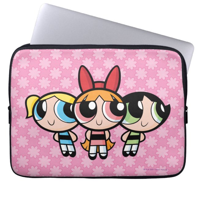 Capa Para Notebook Raparigas Powerpuff: Açúcar, Especiarias e Tudo Mu (Frente)