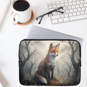 Capa Para Notebook Raposa Mística da Floresta
