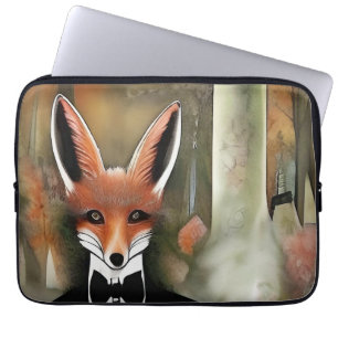 Capa Para Notebook Raposa Vermelha