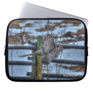 Capa Para Notebook Raptor de Cinza Excelente de caça