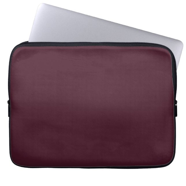 Capa Para Notebook Raspberry Burgundy, Solid Burgundy (Frente)