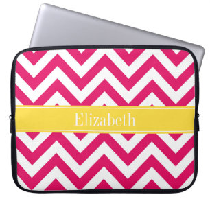 Capa Para Notebook Raspberry Lg Chevron Pineapple Name Monograma