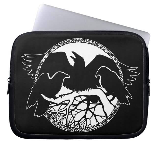 Capa Para Notebook Raven Bolsa de laptop Spirit Capas (Frente)