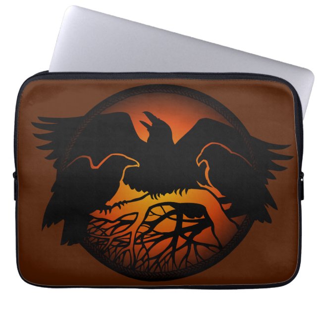 Capa Para Notebook Raven Bolsa de laptop Spirit Capas (Frente)