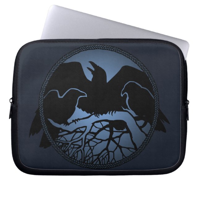 Capa Para Notebook Raven Bolsa de laptop Spirit Capas (Frente)