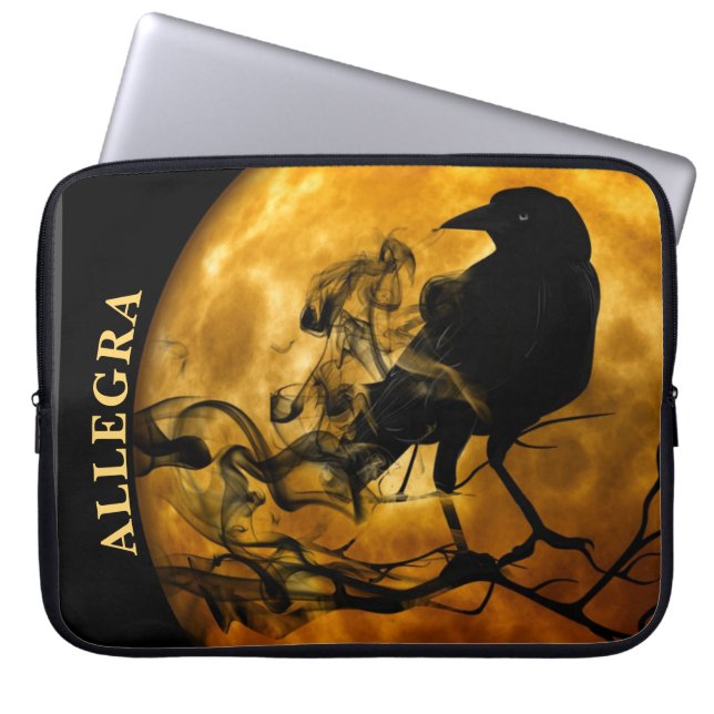 Capa Para Notebook Raven Gel (Frente)