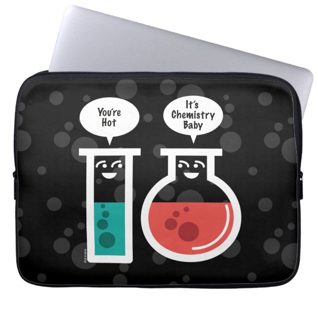 Capa Para Notebook Reacção química (Frente)