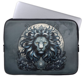 Capa Para Notebook Real elegância, uma majestosa ornamentado de cabeç
