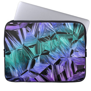 Capa Para Notebook realidade virtual, gradiente de cristal escuro:
